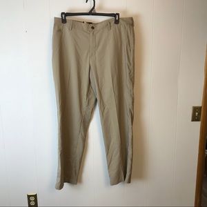 Adidas climalite mens tan golf pants 38x32